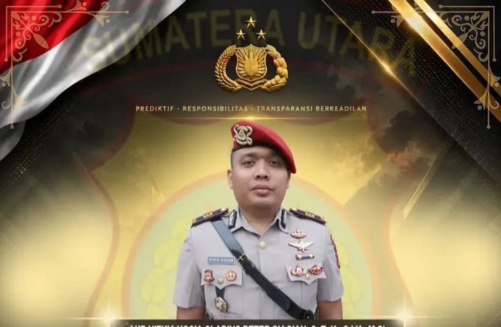 Melihat dari Dekat Sosok AKP Hizkia Yosla Cladius Peter Siagian Resmi Jabat Kasat Reskrim Polres Karo