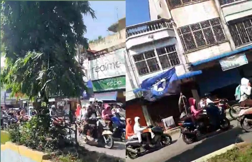Rame...Diduga Konvoi Pelajar Warnai Jalanan Stabat, Publik Minta Aparat Bertindak