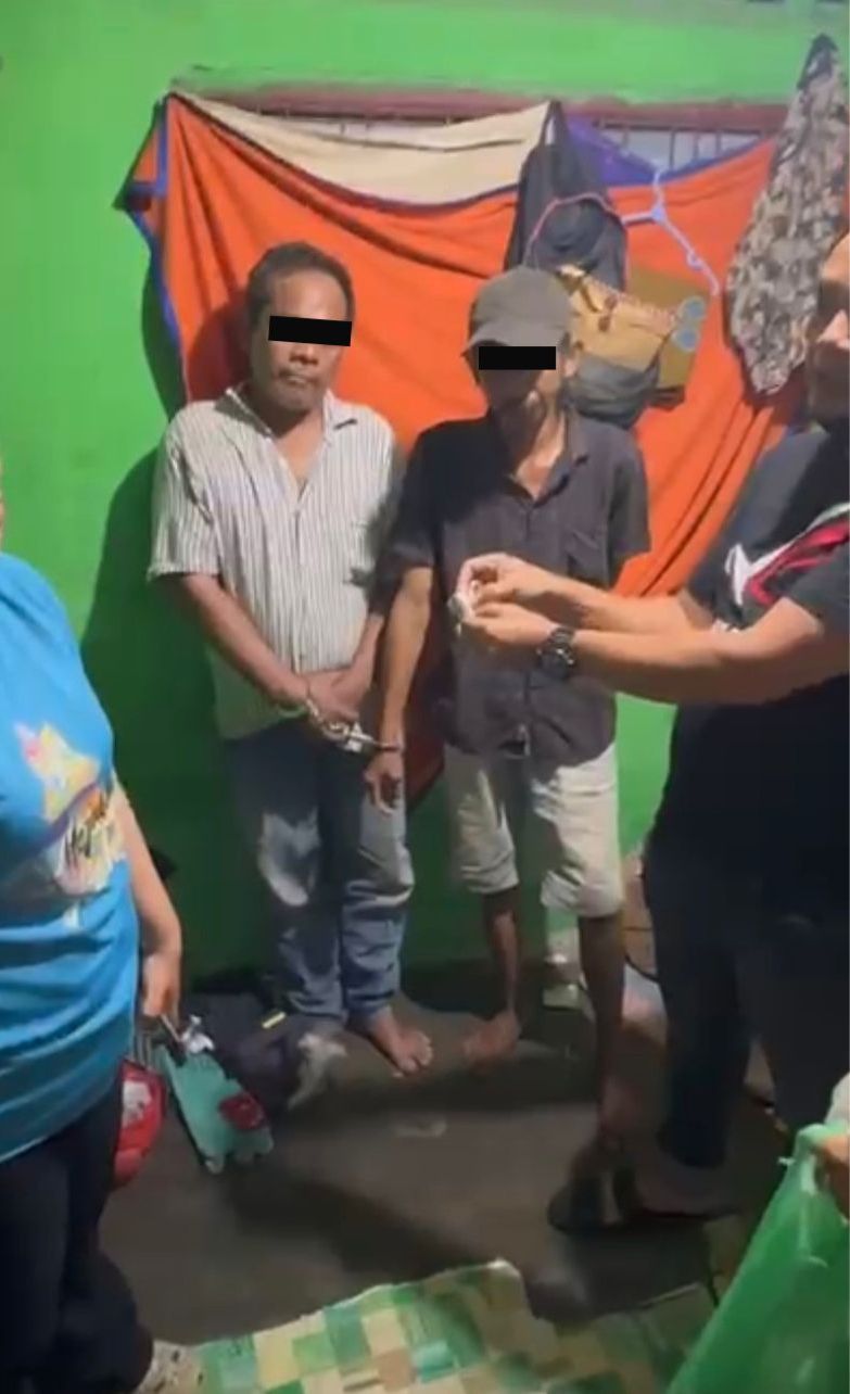 Jual Narkoba Terang-Terangan, Kena Laporkan, Pengedar Diringkus