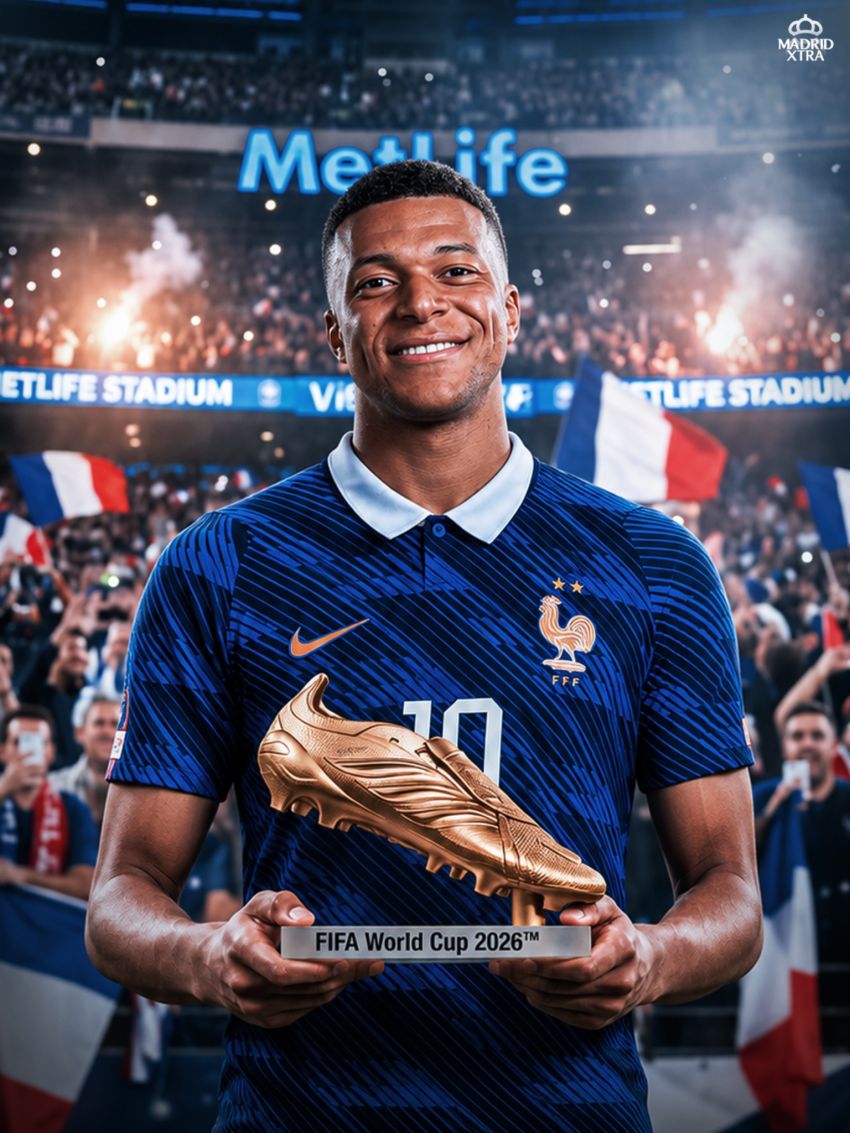 Kylian Mbappe Raih Sepatu Emas, Lebih Tajam dari Bang Messi