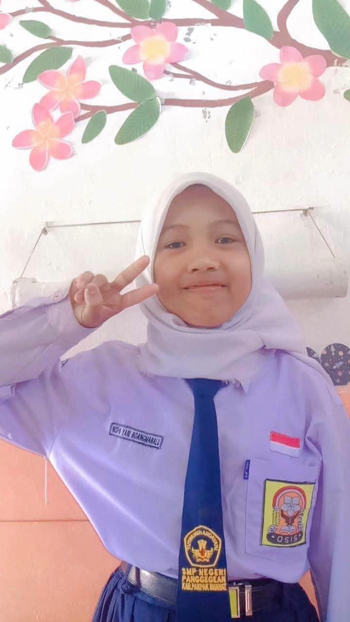 Mengenal dari Dekat Sosok Nispa Yani Boangmanalu, Pelajar SMP di Pakpak Bharat