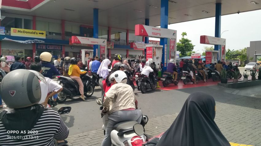 Pertalite Langka di Binjai Warga Terpaksa Beli PartamaxTurbo