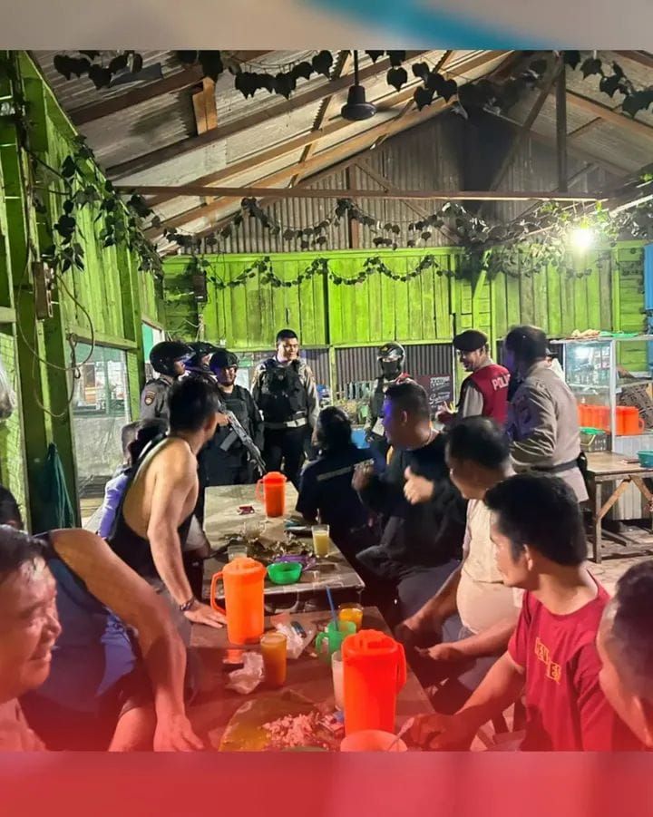 Brimob Polda Sumut Perkuat Patroli Skala Besar di Belawan, Wujudkan Malam yang Aman dan Kondusif