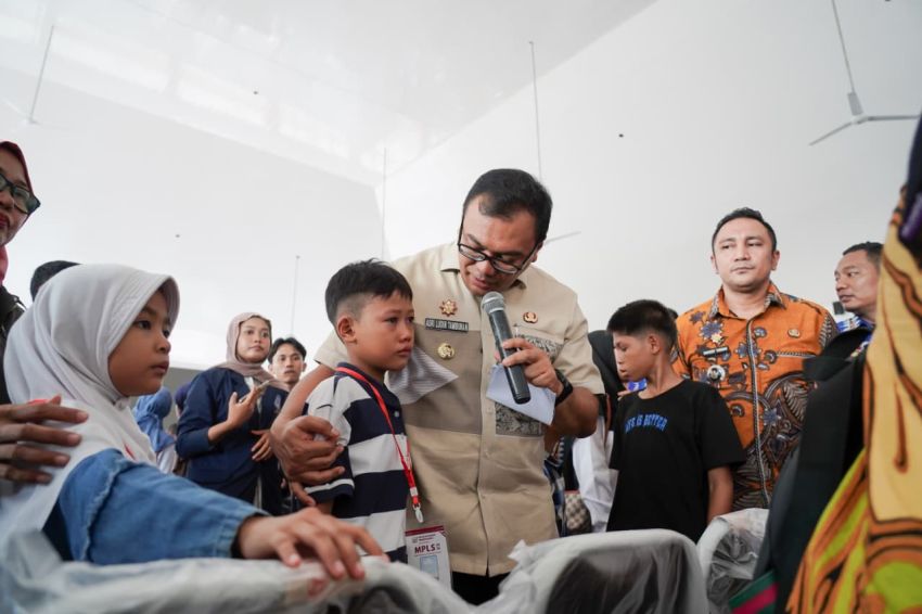 Bupati Buka MPLS Sekolah Rakyat Terintegrasi 1 Deli Serdang