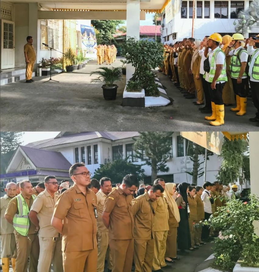 Dinas SDABMBK Tekankan Disiplin dan Semangat Kerja