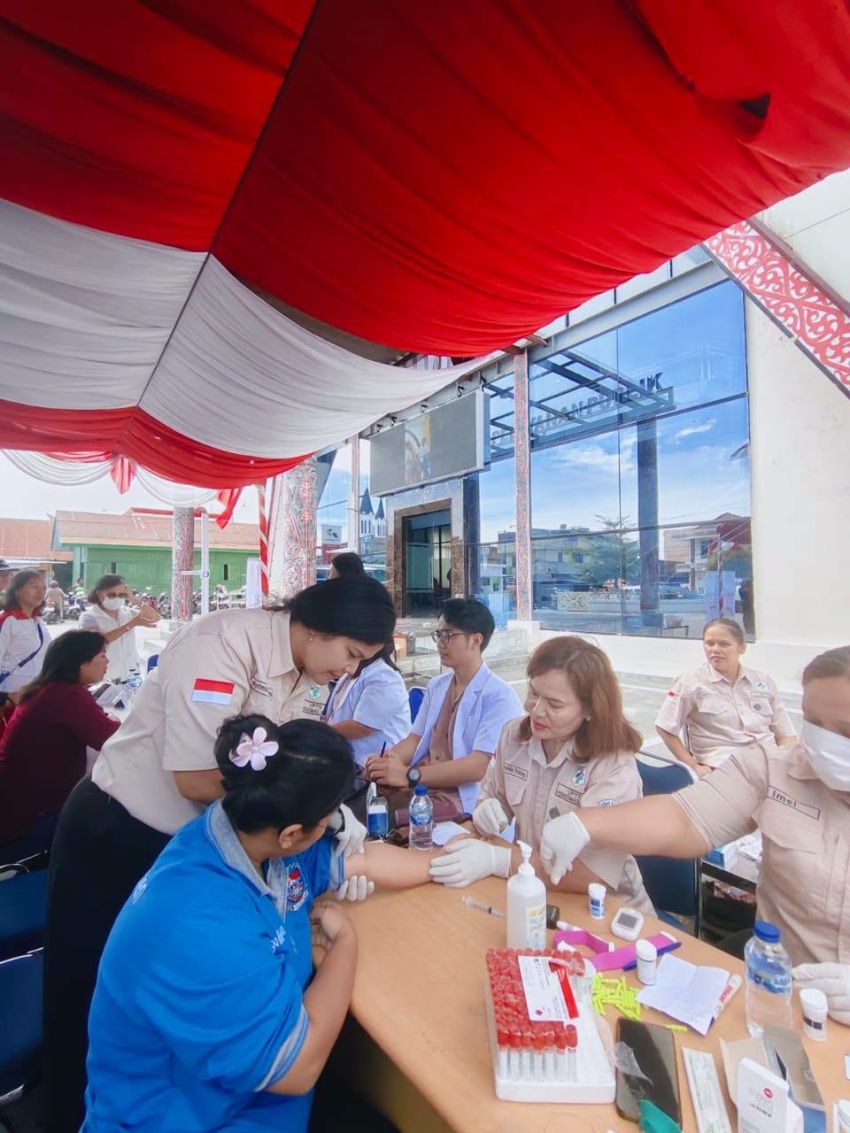 Pemerintah Kabupaten Humbang Hasundutan Gelar Cek Kesehatan Gratis dalam Rangka HUT ke-23