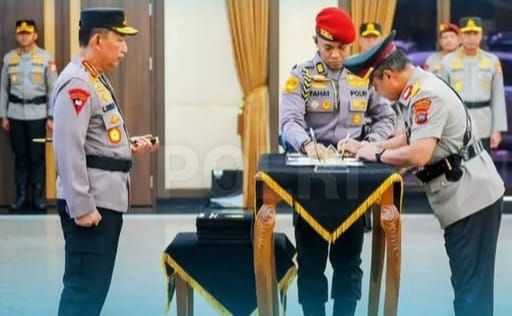 Inilah Daftar Lengkap Pelantikan Pejabat Utama di Mabes Polri, 6 Kapolda 'Digeser'