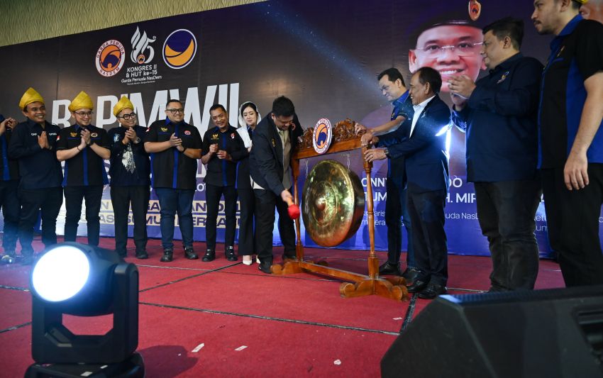 Gubernur Bobby Nasution Ajak Kader GP Nasdem Perkuat Nasionalisme dan Perangi Narkoba