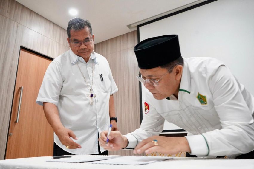 Optimalkan Kapasitas Penyuluh, Kanwil Kemenag Sumut dan Keuskupan Agung Medan Jalin Kerja Sama