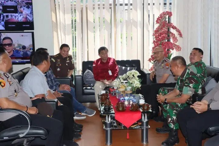 Kapolres Karo, Dandim dan Kajari Setempat Perkuat Soliditas serta Sinergitas Antar Aparat Penegak Hukum