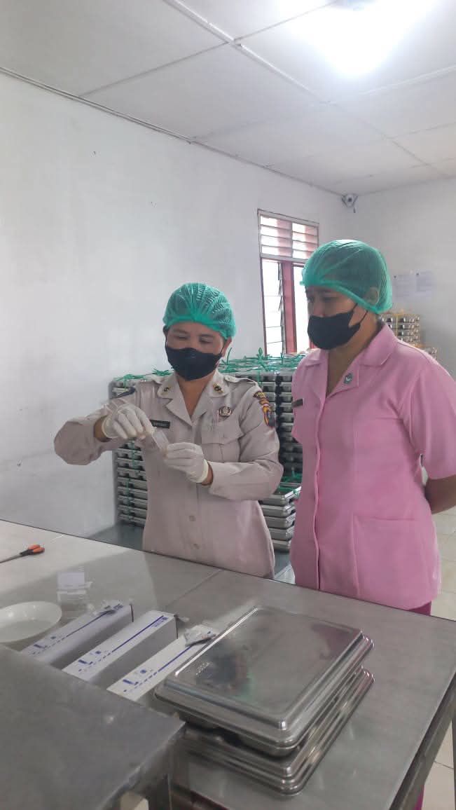 Polres Dairi Periksa Safety Food MBG untuk 2.409 Penerima Manfaat