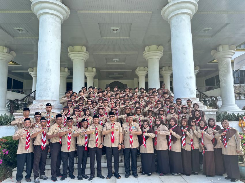 Wakil Wali Kota Lepas Kontingen Kwarcab Kota Tanjungbalai Ikuti Jambore Daerah Sumut XI Tahun 2026