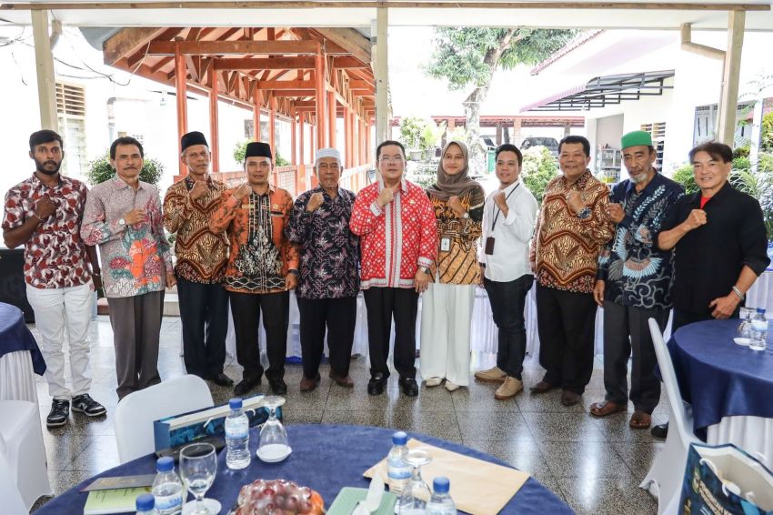 Wesly Silalahi dan Tokoh Agama Terima Kunjungan Tim Peneliti SETARA Institute
