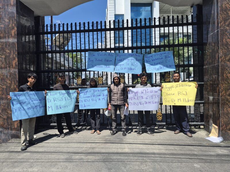 Kejati Sumut Didesak Usut Mangkraknya Proyek RSJ