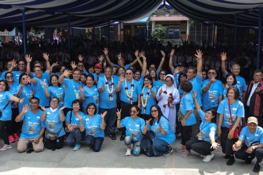 Hadiri Reuni Akbar Alumni Lintas Angkatan, Wali Kota Wesly Silalahi Kenang saat Bersekolah di SMP Cinta Rakyat 1