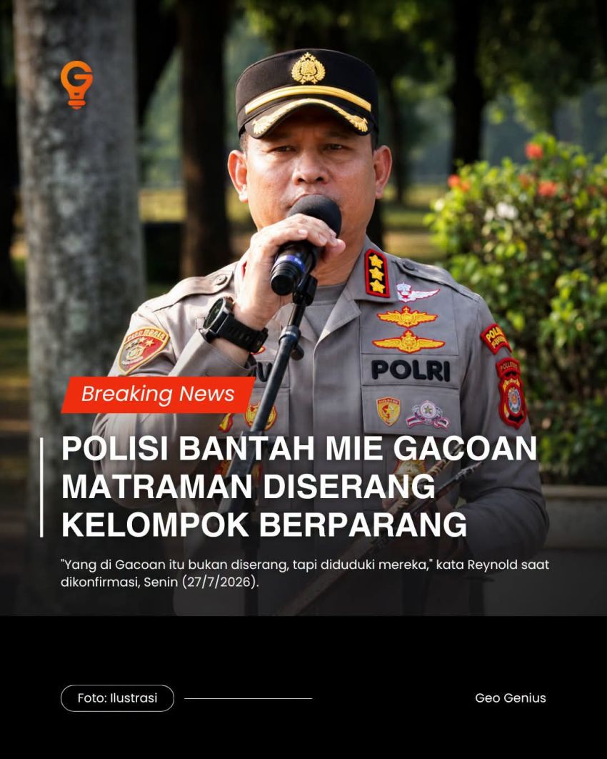 Kombes Reynold EP Hutagalung: "Yang di Gacoan Itu Bukan Diserang..."