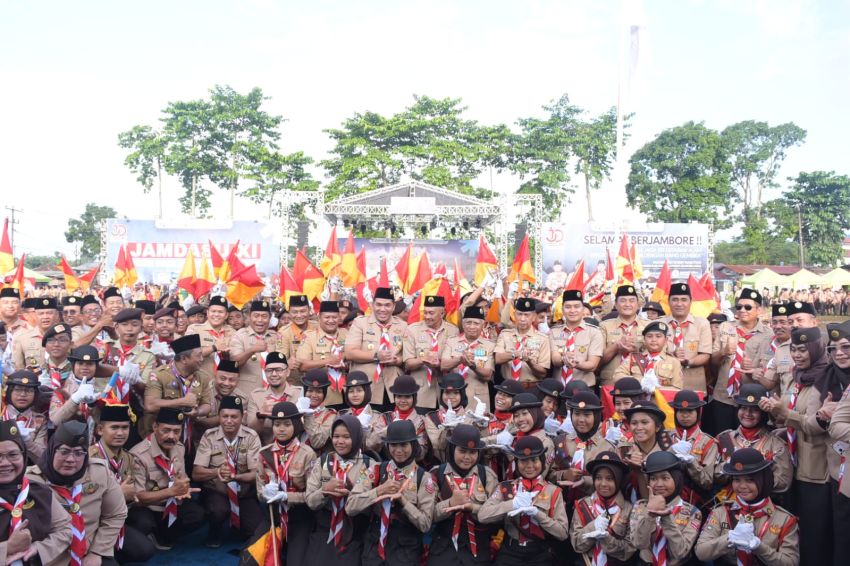 Jamda XI Sumut Resmi Dibuka, Lom Lom Suwondo Motivasi Kontingen Raih Prestasi