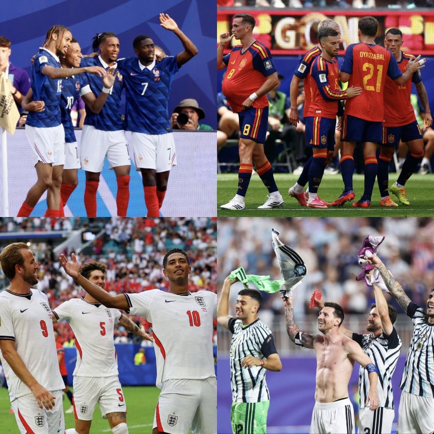 Piala Dunia 2026 Tanpa Juara Baru, 4 Tim Ranking Terbaik FIFA