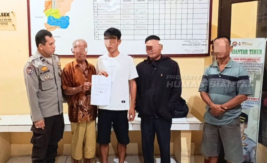 Polsek Siantar Timur Selesaikan Keributan di Jalan Kesatria dengan Problem Solving