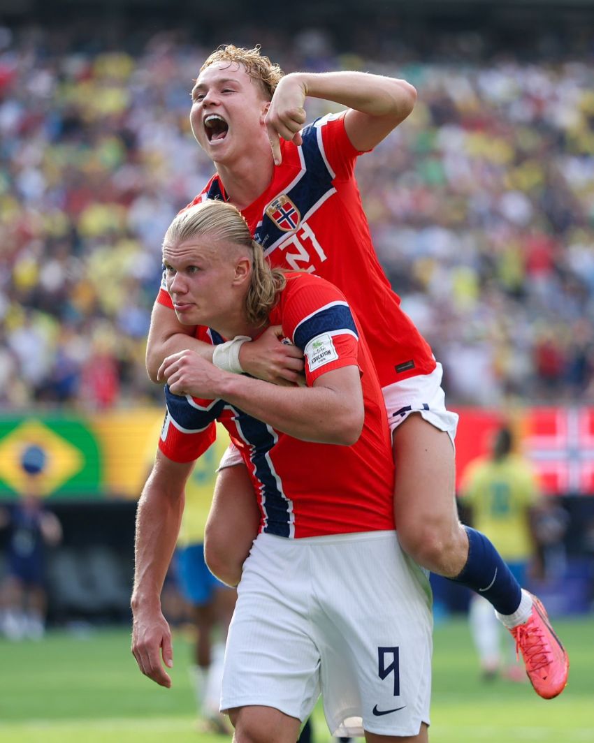 Erling Haaland Hancurkan Brasil