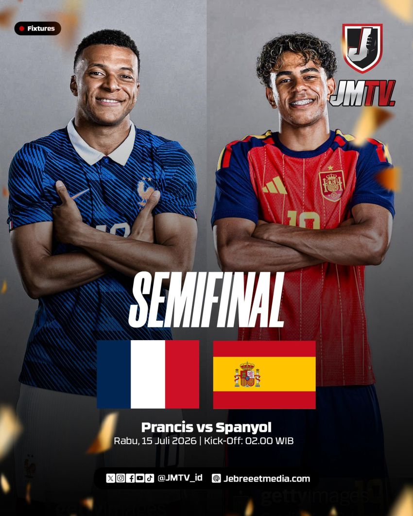 Dini Hari Nanti: Prancis vs Spanyol, Adu Kuat Raksasa Eropa