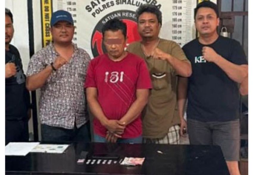 Polres Simalungun Amankan Pengedar Narkoba, Tercatat Sebagai Warga Sergai
