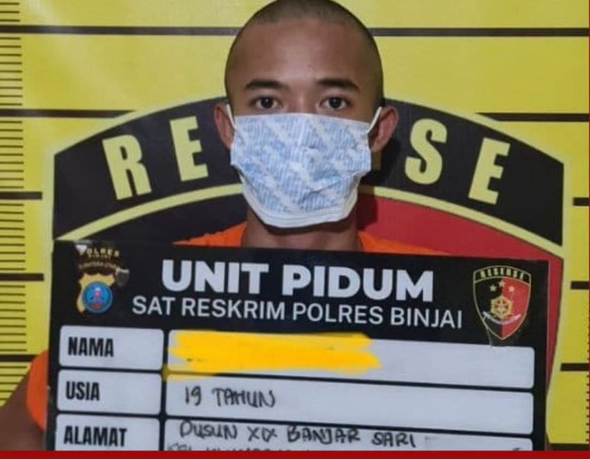 Polres Binjai Ciduk Pelaku Curanmor, Aksinya Terekam CCTV, Ditangkap Tanpa Perlawanan