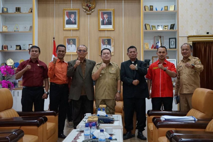 Wesly Silalahi Terima Audiensi DPC Asosiasi Pendeta Indonesia Kota Pematangsiantar