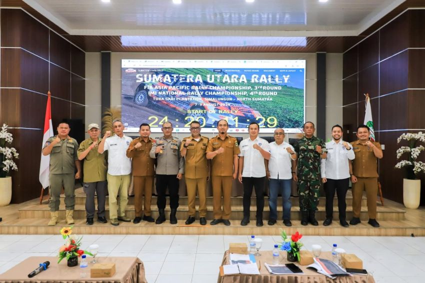 Kota Pematangsiantar Jadi Salah Satu Venue Sumatera Utara Rally 2026 FIA Asia Pacific Rally Championship