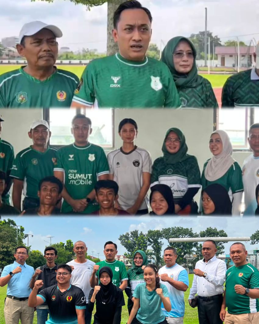 Jelang Porprovsu, Atlet Kota Medan Jalani Tes Fisik dan Kesehatan