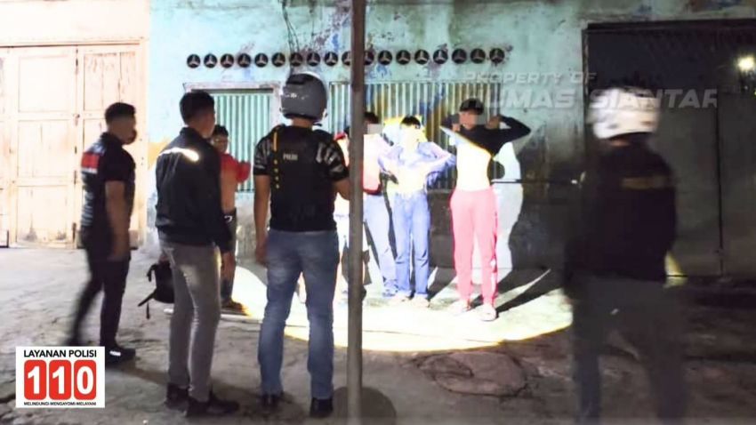 Patroli Rutin, Timsus Dayok Mirah Polres Pematangsiantar Amankan 3 Unit Sepedamotor Knalpot Brong