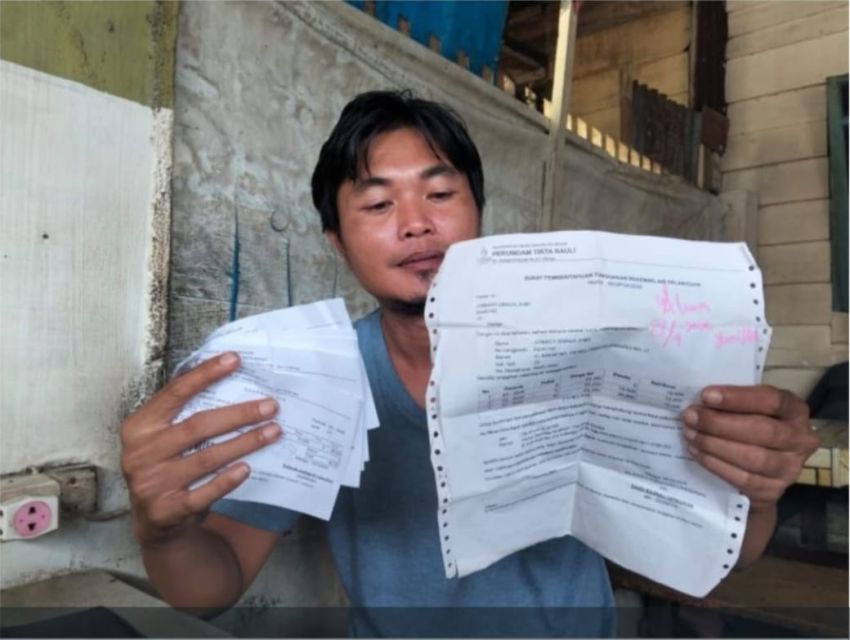 Perumda Tirta Nauli Sibolga Diduga Tagih Ulang Rekening Air, Direktur Perumda Bilang Begini