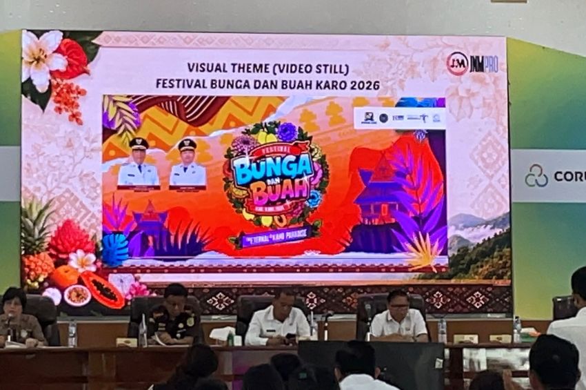 Logo Festival Bunga dan Buah Tuai Kritik, Dinilai tak Cerminkan Identitas Karo