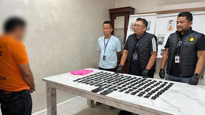 Satres Narkoba Polrestabes Medan Gagalkan Peredaran 128 Pod Getar, Dikendalikan Jaringan Malaysia