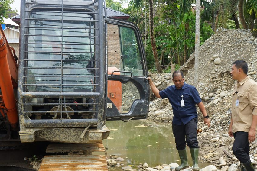 Tambang Emas Tanpa Izin di Madina Ditindak Tegas