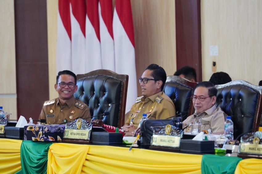 Wali Kota Medan Apresiasi Sinergitas Antara Legislatif dan Eksekutif