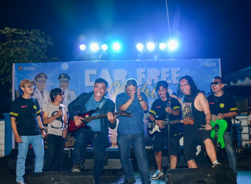 Seru-seruan di Car Free Night Deli Serdang, Panggung Kreativitas untuk Semua