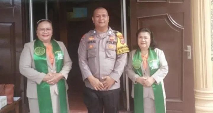 Personel Polres Sibolga Amankan Sejumlah Gereja