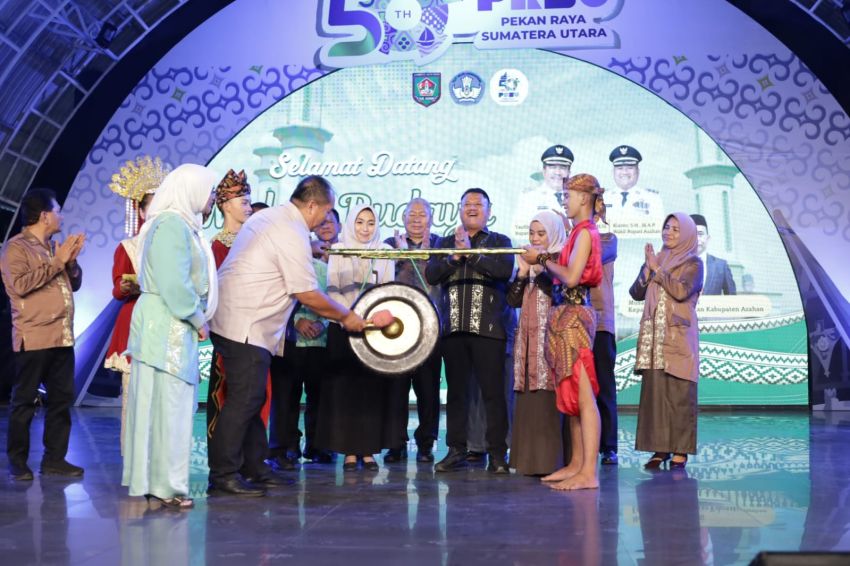 Asahan Tampilkan Seni Budaya Etnis Dan UMKM di PRSU