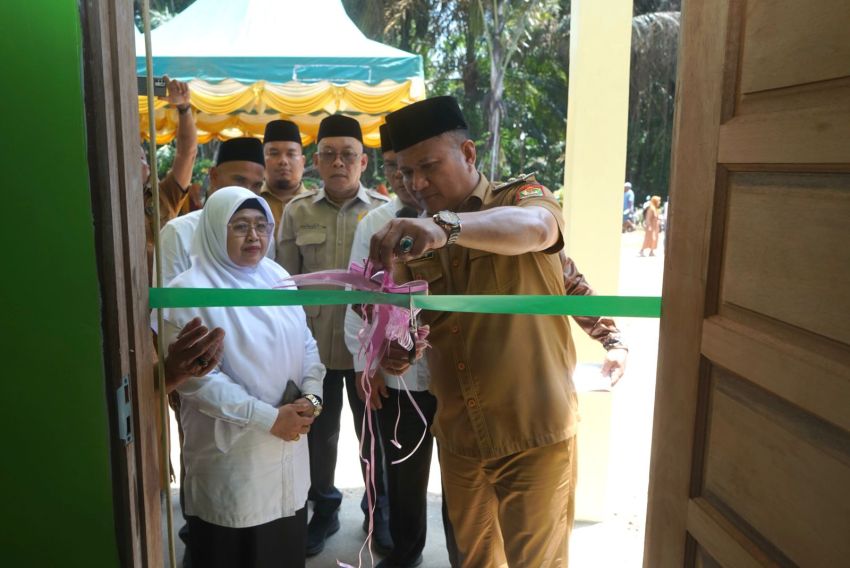Wakil Bupati Resmikan Gedung Sekolah Persiapan MAN 3 Asahan