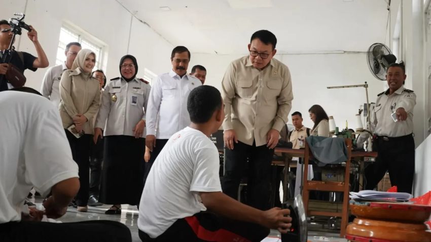 Pesan Menteri Imipas Agus dan KSP Dudung ke Anak Binaan "Masa Depan Kalian Masih Cerah"