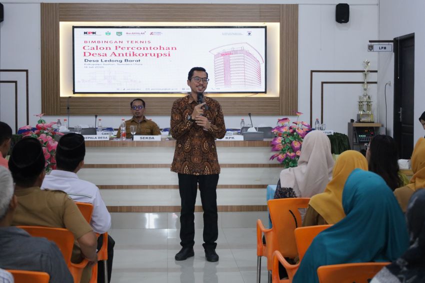 Kawal Capaian Indikator Desa Antikorupsi, KPK Perkuat Tata Kelola Berintegritas di Asahan dan Ledong Barat