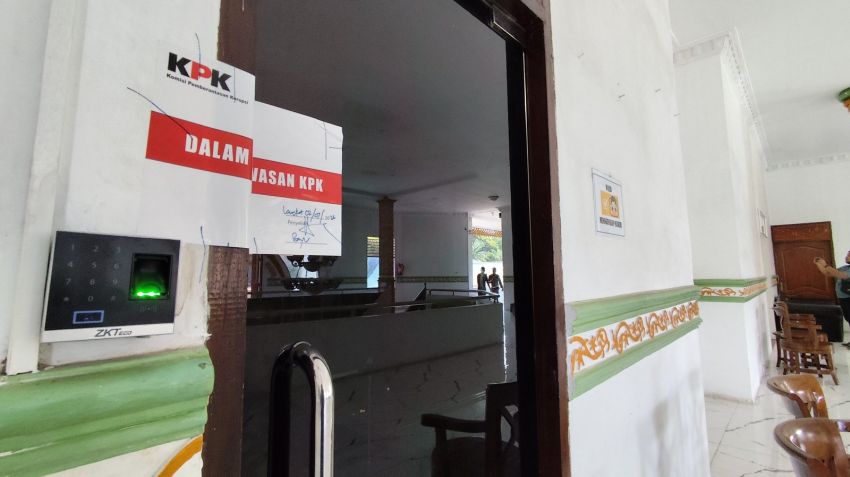 Terjaring OTT, Ruang Kerja Bupati Langkat Syah Afandin Disegel KPK