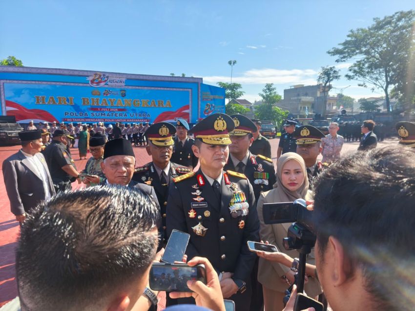 Polda Sumut Raih Nugraha Sakanti di Hari Bhayangkara ke-80, Kapolda Terima Langsung dari Presiden
