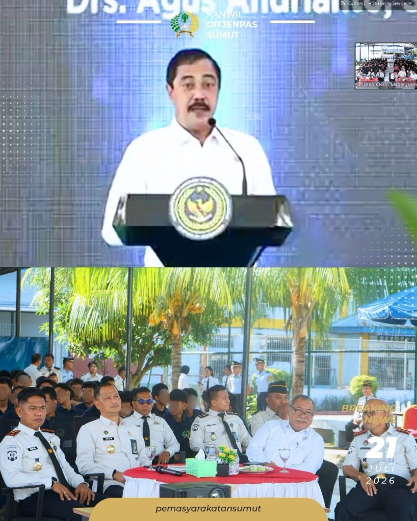 Kakanwil Ditjenpas Sumut: &ldquo;Jangan Biarkan Anak-anak Kita Kehilangan Harapan&rdquo;