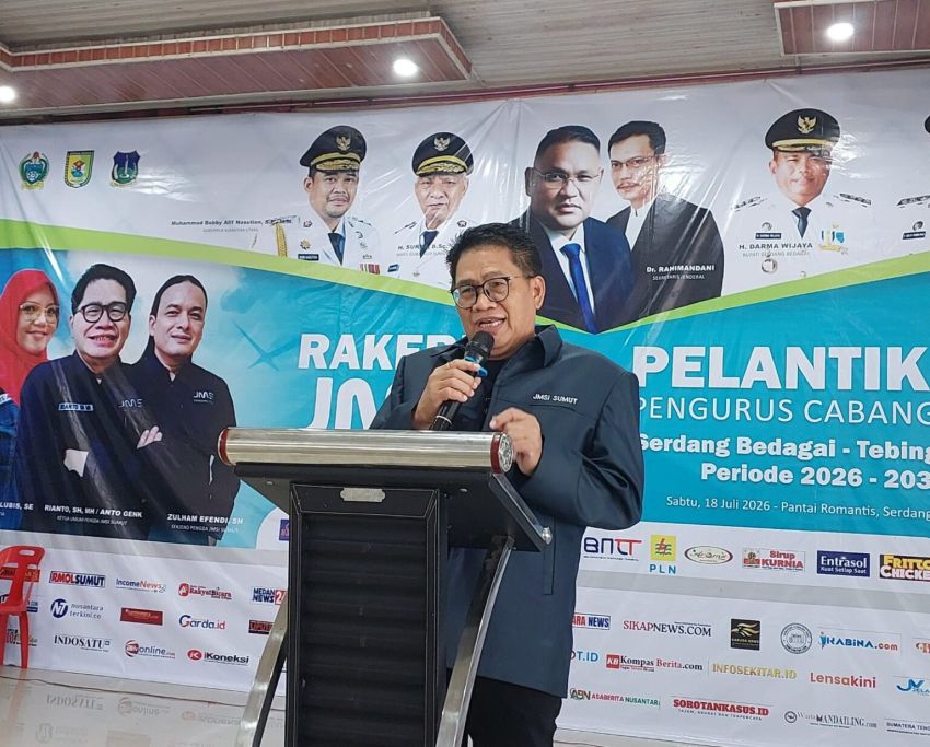 Ketua JMSI Sumut Rianto SH.MH nyatakan JMSI Siap Menjadi Lokomotif Informasi Pemerintah dan Masyarakat