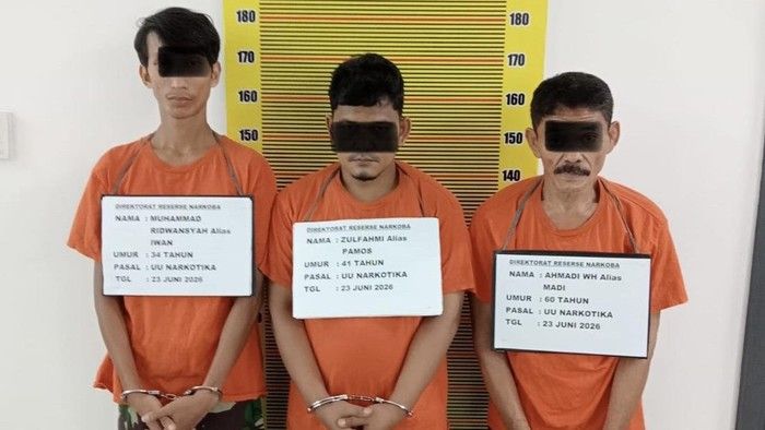 Oalah...Pos Ronda Jadi Lapak Sabu, 3 Orang Ditangkap