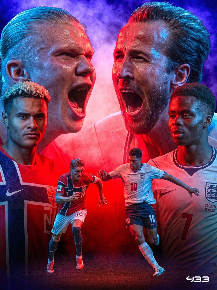 Subuh Nanti: Norwegia vs Inggris, Awas! Ledakan Erling Haaland, Kane!