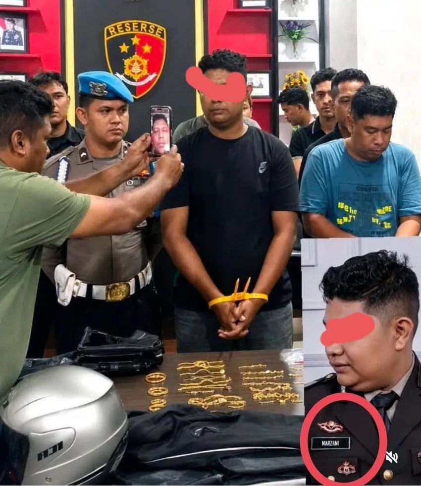 Oknum Polisi Rampok Toko Emas, Sempat Terdengar Suara Letusan Tembakan