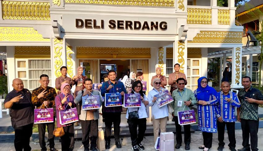 Gubernur Sumut Apresiasi Paviliun Deli Serdang di PRSU ke-50